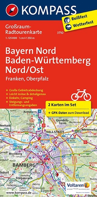 Bayern Nord, Baden-Württemberg Nord/Ost