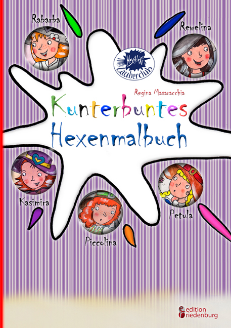 Kunterbuntes Hexenmalbuch - Regina Masaracchia