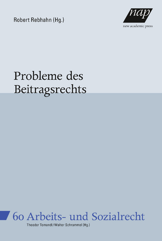 Probleme des Beitragsrechts