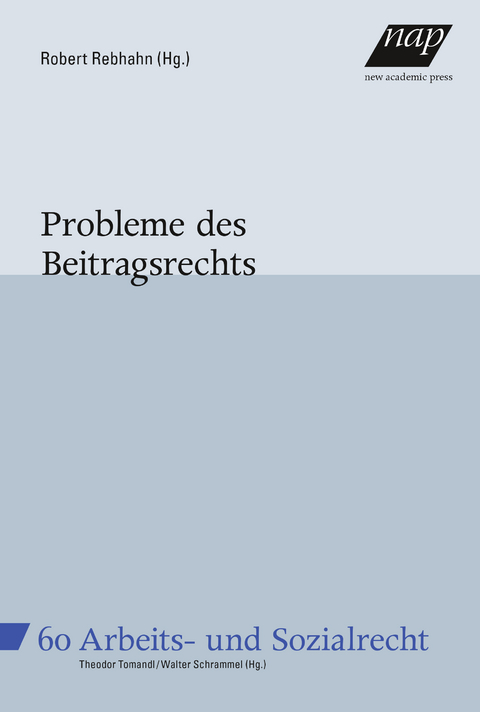 Probleme des Beitragsrechts - 