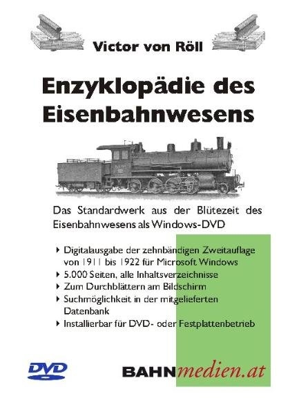Enzyklop&auml;die des Eisenbahnwesens - 