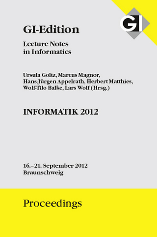 GI Edition Proceedings Band 208 INFORMATIK 2012