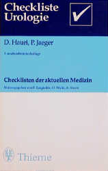 Checkliste Urologie - Dieter Hauri, Peter Jaeger