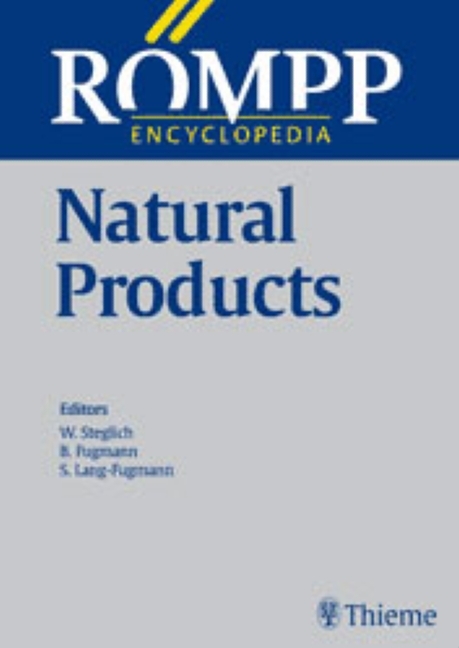 R&Ouml;MPP Encyclopedia Natural Products, 1st Edition, 2000 - Burkhard Fugmann, Susanne Lang-Fugmann, Wolfgang Steglich