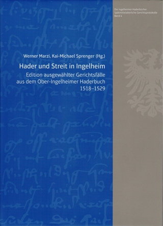 Hader und Streit in Ingelheim