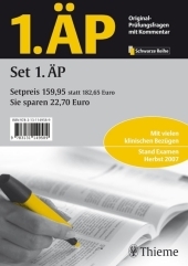 1. &Auml;P - Set aller 7 Fachb&auml;nde (Pr&uuml;fungsfragen mit Kommentar zur 1. &Auml;rztlichen Pr&uuml;fung. Mit vielen klinischen Bez&uuml;gen. Stand: Examen Herbst 2007)