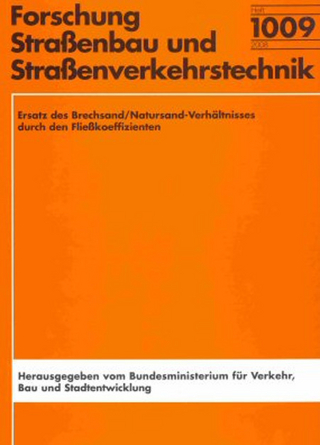 Ersatz des Brechsand/Natursand-Verhältnisses durch den Fließkoeffzienten