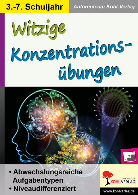 Witzige Konzentrationsübungen -  Autorenteam Kohl-Verlag