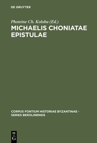 Michaelis Choniatae Epistulae