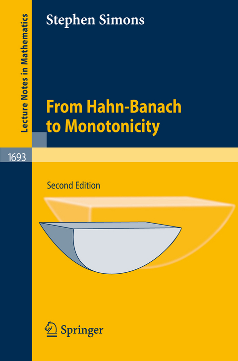 From Hahn-Banach to Monotonicity - Stephen Simons