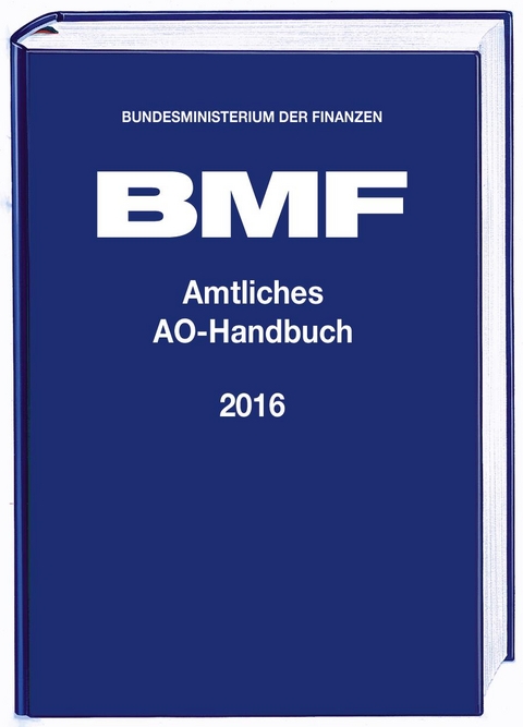 Amtliches AO-Handbuch 2016 - 