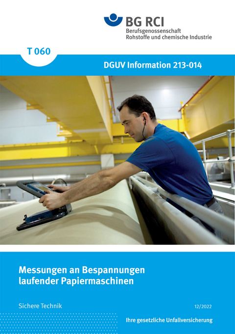 T 060 Messungen an Bespannungen laufender Papiermaschinen