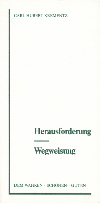 Herausforderung - Wegweisung