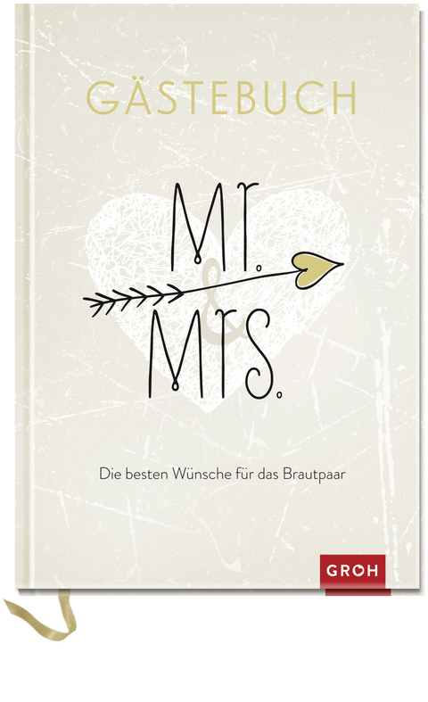 G&auml;stebuch Mr. & Mrs. -  GROH Verlag