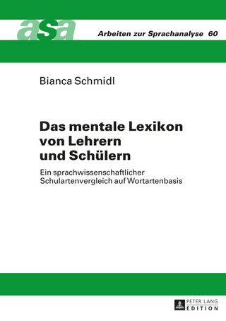 Das mentale Lexikon von Lehrern und Schuelern