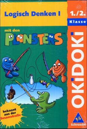 Logisch denken mit den Plonsters I+II, Klasse 1-4, 2 Tle. - 