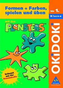 OKiDOKi, Formen + Farben, spielen und üben mit den Plonsters