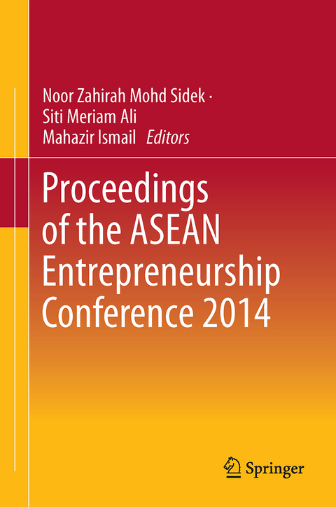 Proceedings of the ASEAN Entrepreneurship Conference 2014 - 