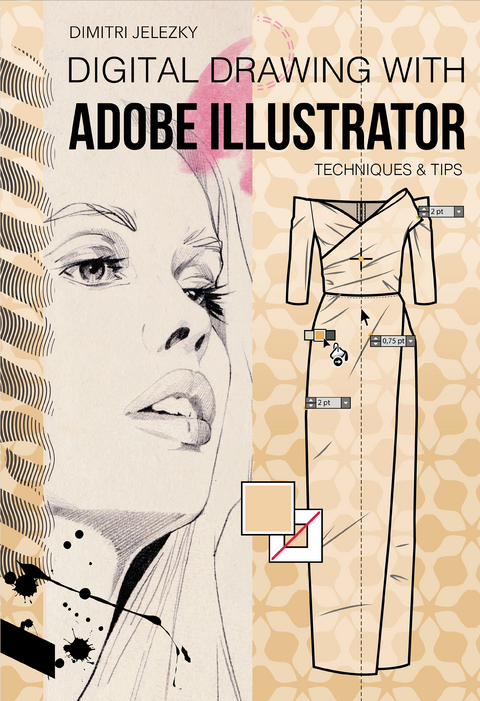 Fashiondesign - Digital drawing with Adobe Illustrator - Dimitri Jelezky, Dimitri Eletski