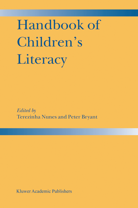 Handbook of Children&rsquo;s Literacy - 