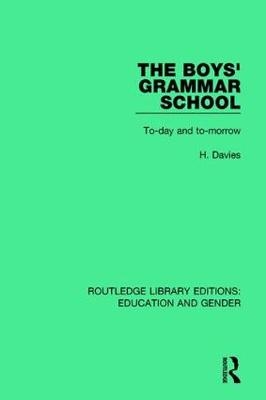Boys' Grammar School -  H. Davies