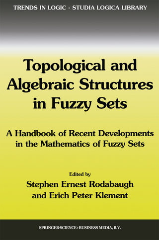 Topological and Algebraic Structures in Fuzzy Sets