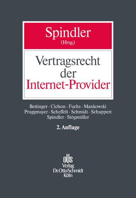 Vertragsrecht der Internet-Provider - 