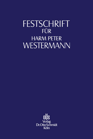 Festschrift für Harm Peter Westermann zum 70. Geburtstag
