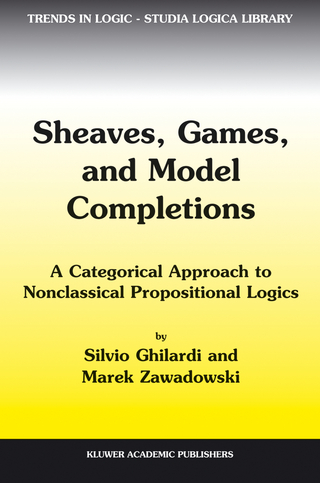 Sheaves, Games, and Model Completions
