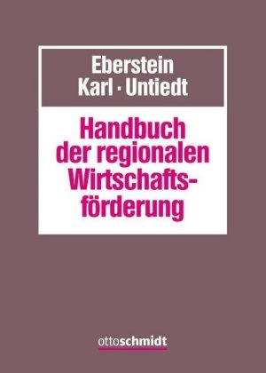 Handbuch der regionalen Wirtschaftsförderung