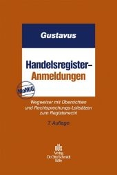 Handelsregister-Anmeldungen - Eckhart Gustavus, Walter B&ouml;hringer, Robin Melchior