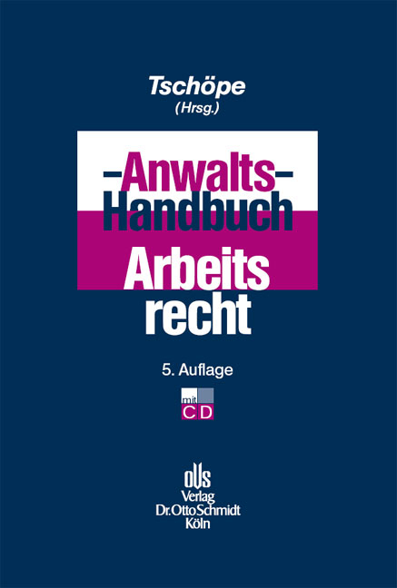 Anwalts-Handbuch Arbeitsrecht - 