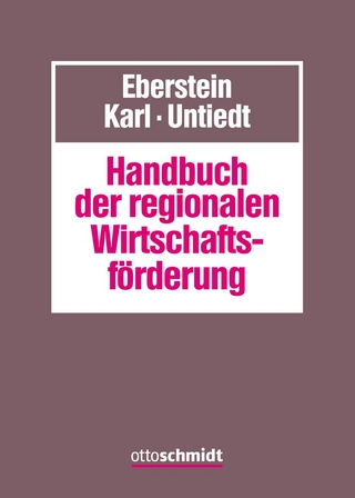 Handbuch der regionalen Wirtschaftsförderung