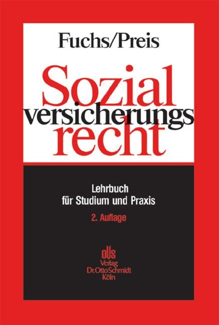 Sozialversicherungsrecht - Maximilian Fuchs, Ulrich Preis