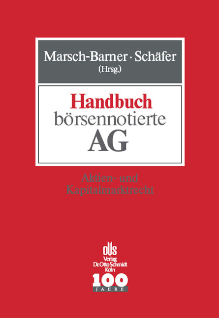Handbuch b&ouml;rsennotierte AG - 