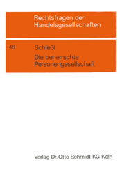 Die beherrschte Personengesellschaft