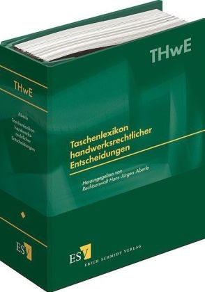 Taschenlexikon handwerksrechtlicher Entscheidungen (THwE)