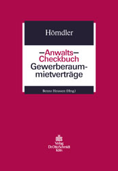 Anwalts-Checkbuch Gewerberaummietverträge
