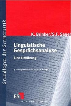 Linguistische Gespr&auml;chsanalyse - Klaus Brinker, Sven F Sager