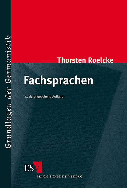 Fachsprachen - Thorsten Roelcke
