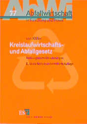 Kreislaufwirtschafts- und Abfallgesetz - Henning K&ouml;ller