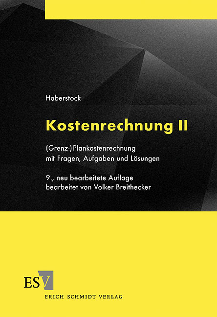 Kostenrechnung - Lothar Haberstock