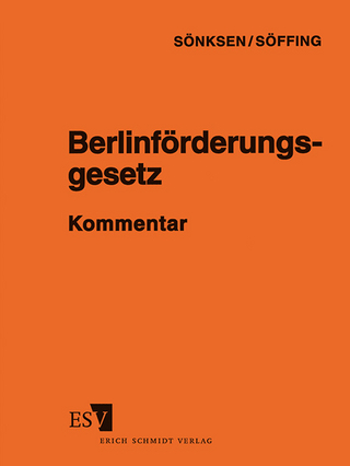 Berlinförderungsgesetz – BerlinFG - Abonnement