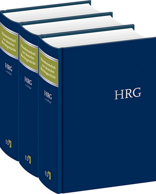 Handwörterbuch zur deutschen Rechtsgeschichte (HRG) – gebundene Ausgabe – Gesamtausgabe
