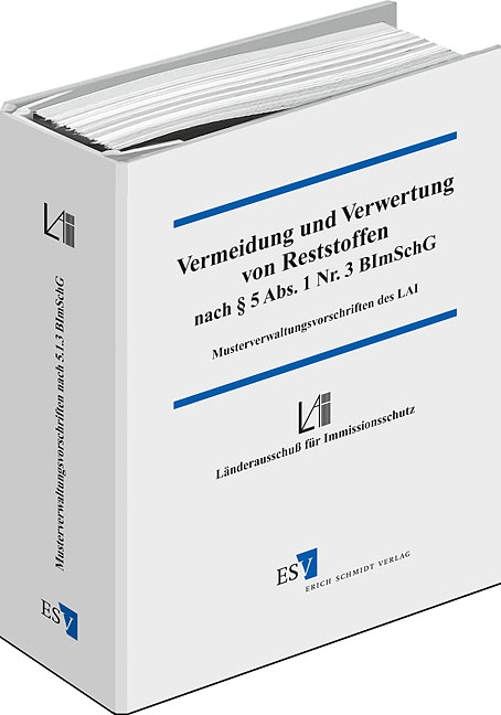 Vermeidung und Verwertung von Reststoffen nach &sect; 5 Abs. 1 Nr. 3 BImSchG