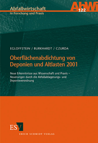 Oberflächenabdichtung von Deponien und Altlasten 2001