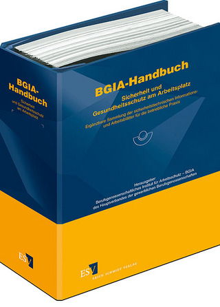 BGIA-Handbuch Sicherheit und Gesundheitsschutz am Arbeitsplatz
