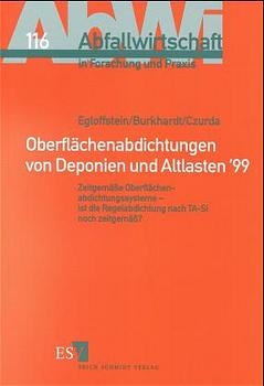 Oberfl&auml;chenabdichtungen von Deponien und Altlasten '99 - 