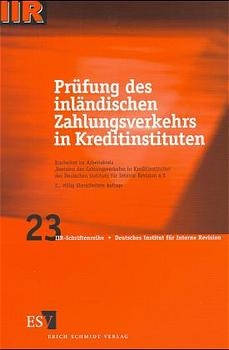 Pr&uuml;fung des inl&auml;ndischen Zahlungsverkehrs in Kreditinstituten