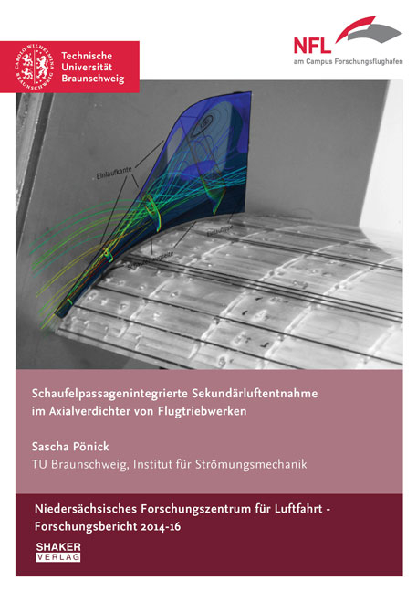 Schaufelpassagenintegrierte Sekundärluftentnahme im Axialverdichter von Flugtriebwerken - Sascha Pönick